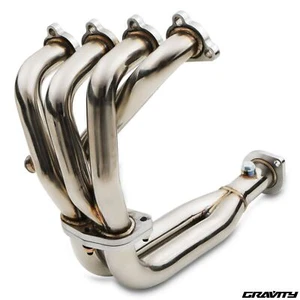 COLECTOR DE ESCAPE DEPORTIVO ACERO INOXIDABLE PARA HONDA CIVIC SERIE D14 D15 D16 1.4 1.6 - Imagen 1 de 12