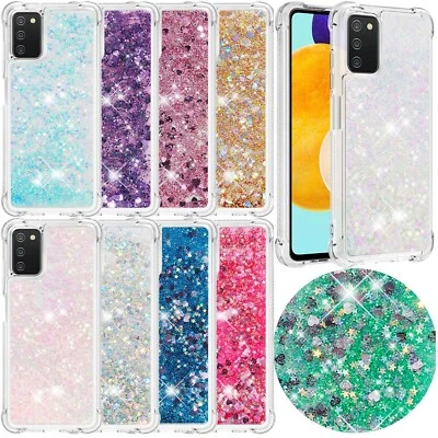 Funda de teléfono móvil con brillo líquido para Samsung Galaxy A14 A13 A34 A53 A12 5G