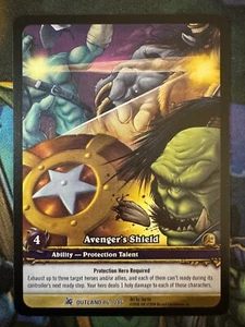 World of Warcraft TCG Outland Extended Art Avenger's Shield - Picture 1 of 2