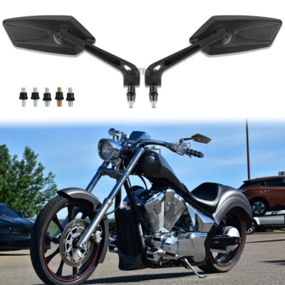 Espejo retrovisor 8/10 mm para motocicleta Honda Fury VTX1300 VTX1800 2010 2011 2018 2019 Foto 1 de 4