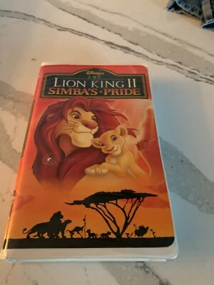 The Lion King II 2 Simba's Pride VHS 1998 Clamshell Case Walt Disney Movies Kids - Image 1 of 3