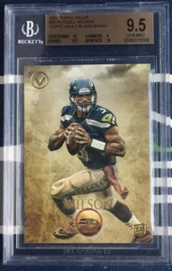 💎Russell Wilson 1/1 2012 Topps Valor Vault Rookie Card RC BGS 9.5 (2) 10 1 Of 1 - Bild 1 von 3