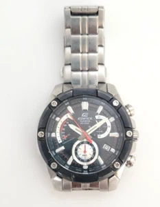 Casio Edifice Men's Watch 100M Waterproof Chronograph - Picture 1 of 5