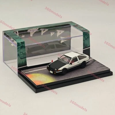 Hobby Japan 1/64 Toyota SPRINTER TRUENO GT APEX AE86 INITIAL D White HJ643008DC - Photo 1/4