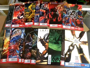 Marvel 2013 23 números NUEVOS VENGADORES 2 3 11 12 13 14 a 33 Jonathan Hickman casi nuevo qq - Imagen 1 de 16