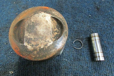 OEM DUCATI / CAGIVA INDIANA 650 350 87 PISTÓN CILINDRO TRASERO CON PASADOR Y CIRCUITO Foto 1 de 2