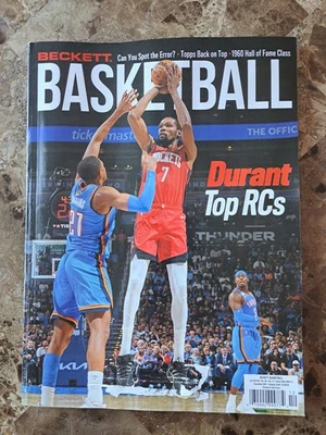 Beckett Basketball Price Guide Magazine December 2025 Kevin Durant Cover - Image 1 of 2