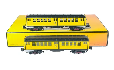 30-2758-3 MTH O-Gauge Metropolitan Work Train 2-Car LO-V Non-Powered Subway Set - Image 1 of 4
