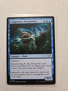 Daggermaw Megalodon - Duskmourn - LP - MTG Magic - Common - Creature  - Picture 1 of 1