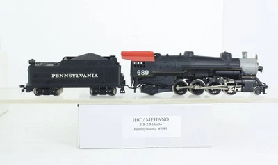 Locomotora y licitadora Mikado #689 IHC escala HO Pennsylvania Railroad 2-8-2 Foto 1 de 4