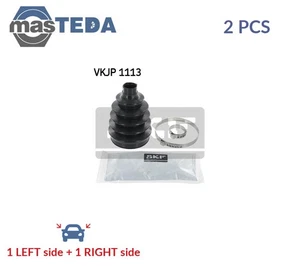 VKJP 1113 CV JOINT BOOT KIT PAIR WHEEL SIDE FRONT SKF 2PCS FOR DAEWOO KALOS 1.4L - Picture 1 of 4