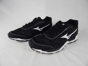 2016 Mizuno Synchro Mix LowTop Black/White Baseball Shoes Size 11.5 - Picture 1 of 7