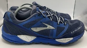 Herren Brooks Turnschuhe Cascadia 9 blau Größe 9 Trailrunning Training Fitnessstudio Sport - Bild 1 von 24