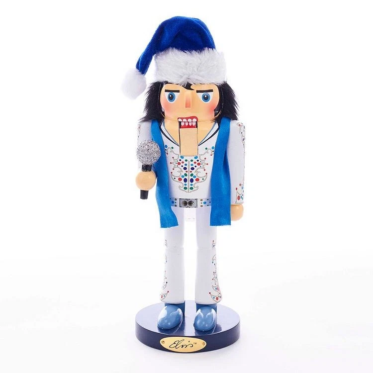 Kurt Adler (EP6171L) Officially Licensed Elvis King of Spades Nutcracker, 11" - Image 1 of 1