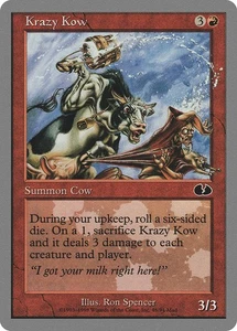 1x Krazy Kow - LP - Unglued - SPARROW MAGIC mtg - Picture 1 of 1