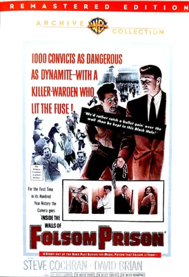 Inside The Walls Of Folsom Prison (DVD) Ted De Corsia David Brian (US IMPORT) - Image 1 of 2