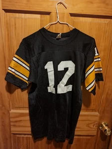 Vintage 70er Jahre Terry Bradshaw Pittsburgh Steelers Trikot M - Bild 1 von 13