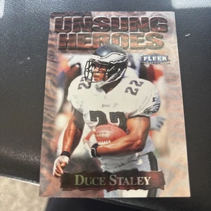1999 Fleer Tradition DUCE STALEY #22 Unsung Heroes Philadelphia Eagles @NV49 - Picture 1 of 1