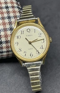 Vintage Timex goldfarbene Damenuhr, Quarz - Bild 1 von 5