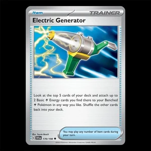 Electric Generator 170/198 - Scarlet Violet Base Set Pokemon Card - Picture 1 of 1