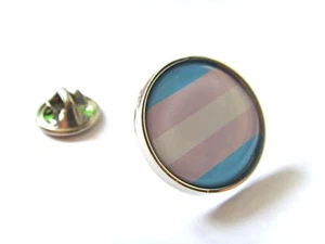 TRANSGENDER PRIDE FLAG GAY RAINBOW LAPEL PIN BADGE GIFT - Picture 1 of 1