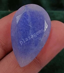 26,70 ct Birnenform natürlicher blauer Saphir EGL zertifiziert loser Edelstein 5AOD - Bild 1 von 11