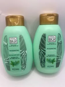 PRO SILK SALON BELEBENDES TEEBAUMÖL SHAMPOO & CONDITIONER (je 14 Floz) - Bild 1 von 2