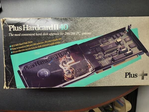 Vintage PlusDevelopment HardCard 40II 40MB 16bit Collector Quality - REDUCED $$$ - Picture 1 of 6