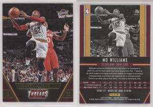 2015-16 Panini Threads Century Proof Gold /25 Mo Williams #73