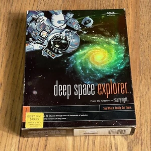 Deep Space Explorer PC Space Vintage Software Windows 3D Odyssey - Picture 1 of 7