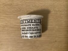 Antique Vintage Holloways Gout Ointment Pot. Oxford St. London