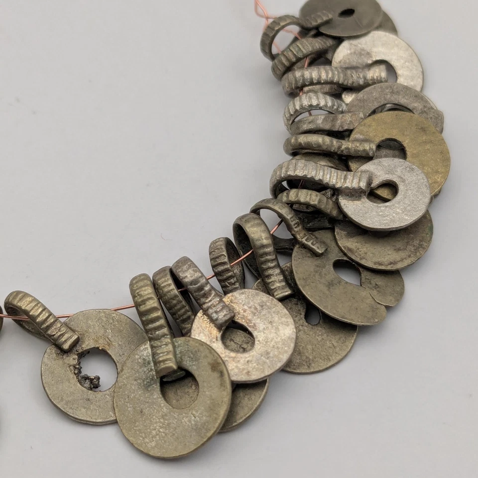 Vintage Afghan Kuchi Tribal Findings Circle Dangles 50 Pieces (17535) - Image 1 of 4