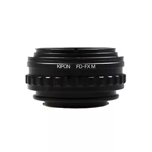 Adattatore macro KIPON con tubo elicoidale per obiettivo Canon attacco FD su fotocamera Fuji X - Foto 1 di 5