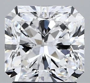 1.50 Ct + Radiant Cut E F Color VS1 Loose IGI Certified Lab Grown CVD DIAMOND - Picture 1 of 6