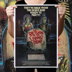 Return Of The Living Dead "U.S. One Sheet" Poster Reprint - Picture 1 of 4