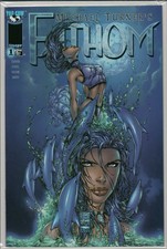 Fathom #1C Dolphin Cover (1998) In Production Mythos Studios  NM  ref:B7.140