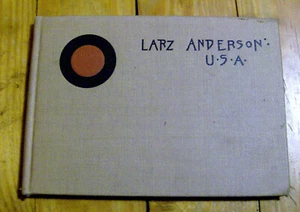 SELTENES antikes PRIVAT GEDRUCKTES Kunstbuch LARZ ANDERSON U.S.A. Diplomat Zeichnungen - Bild 1 von 6