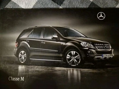 MERCEDES BENZ CLASSE M prospetto brochure Dépliant 86 pagine ITALIANO anno 2009 - Immagine 1 di 4