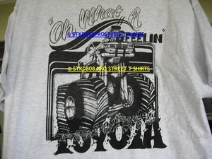 Pro Street Monster Truck Toyota 4X4 Blown Oh What a Feeling Men's T Shirt - Imagen 1 de 2