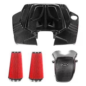 Eventuri Black Carbon Ansaugkit System für Porsche Cayenne 3.0 EA839T V6 Turbo - Bild 1 von 13