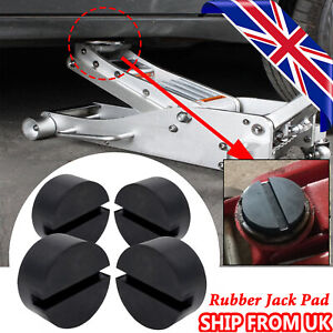 4x Car Jack Pad Rubber Vehicles With Pinch Weld Sill Jacking Points Protector
