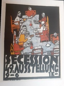 Art Postcard Art Nouveau Egon Schiele Secession 49 Ausstellung 1918 1K 