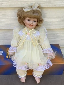 Ashley Belle Collection Genuine Porcelain Limited Edition Collector Doll 17" - Picture 1 of 9