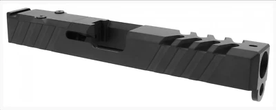 TACFIRE Gen 3 Glock 22 Slide .40 Ported RMR Cut + Cover Plate 416R SS Black Cerakoted