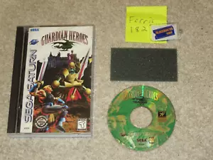 Ottime condizioni! Guardian Heroes Sega Saturn RARO 100% completo di scatola CIB spedizione veloce - Foto 1 di 4