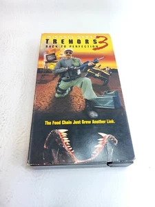Tremors 3: Back to Perfection VHS Movie Tape Comedy Action  - Picture 1 of 3