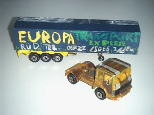 Camión/semirremolque Renault > SAVIEM < metal de majorette 1:60 Made in France - Imagen 1 de 9