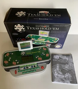 Excalibur World Series of Poker, Ultimate Texas Hold'Em Electronic Game - Picture 1 of 5