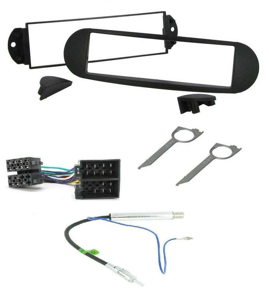 FOR VW BEETLE 1999 ONWARDS CD RADIO FACIA FASCIA PANEL FULL FITTING KIT ADAPTOR - image 1 of 1