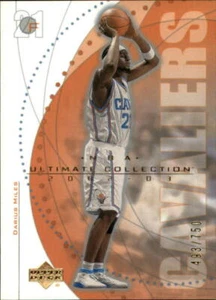 2002-03 Ultimate Collection #8 Darius Miles /750 - NM-MT - Picture 1 of 2